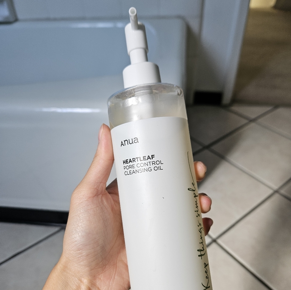 350mL anua heartleaf cleansing oil
